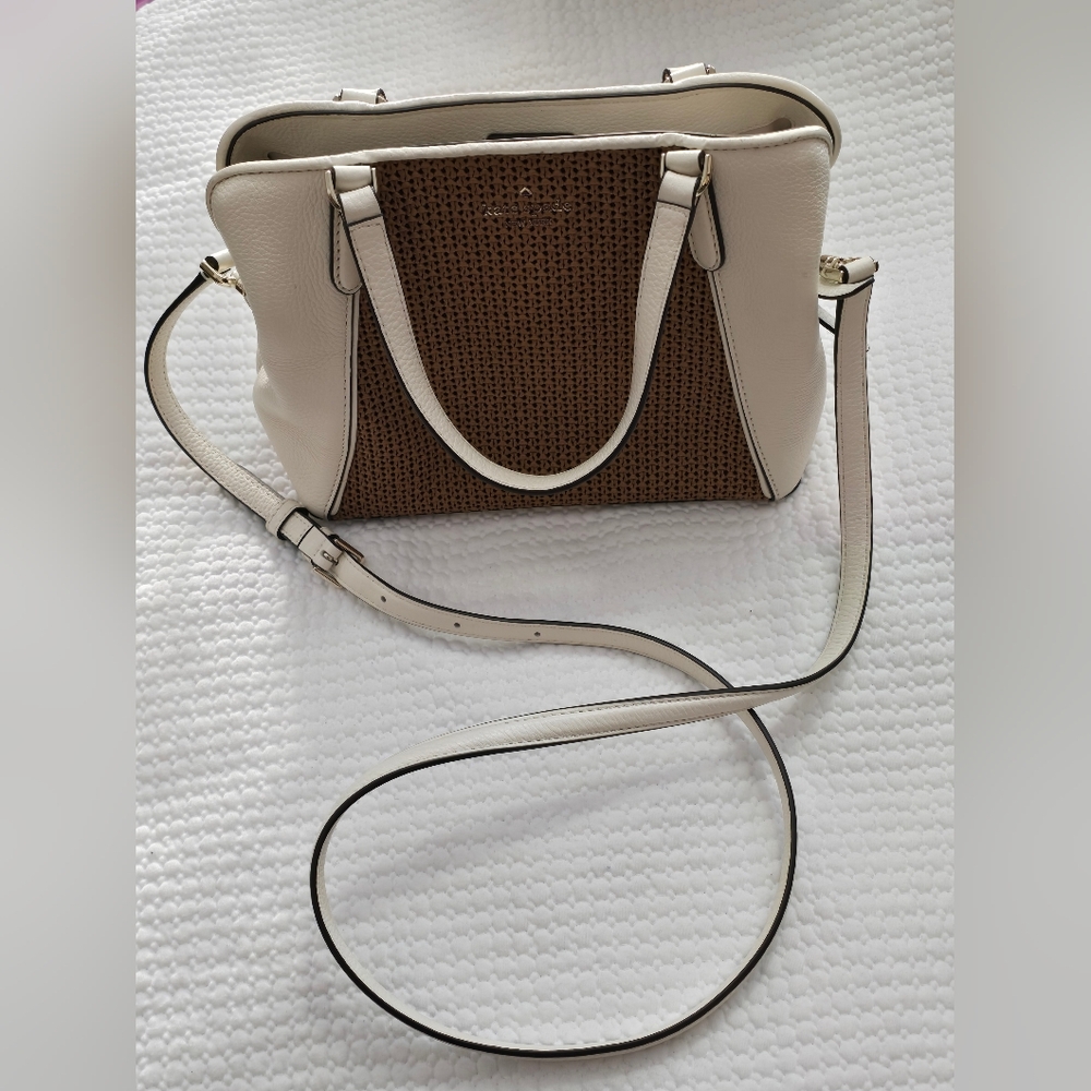 Jackson Straw Medium Triple Compartment Satchel - Picture 3 of 9